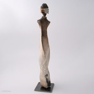 DSCF0601 Marie Juge Raku Sculpture JOBA Back side