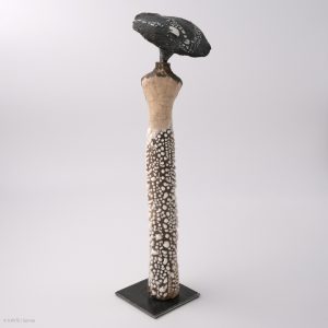 DSCF0671 Marie Juge Raku Sculpture Nina Front