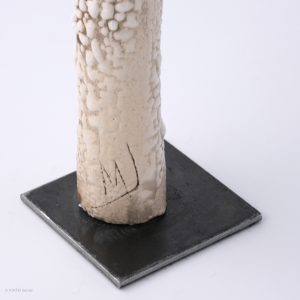 DSCF0695 Marie Juge Raku Sculpture Nina Bottom Signature