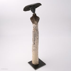 DSCF0696 Marie Juge Raku Sculpture Nina Back