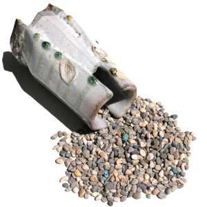 Baba Takashi Shino Vase laying down