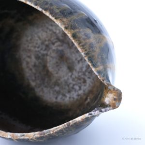 Baba Takashi Kuro-Bizen Pourer inner side detail