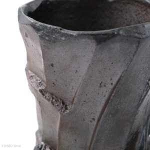 KSC111005 Baba Takashi Kuro-Bizen Cup B 12 Back side detail