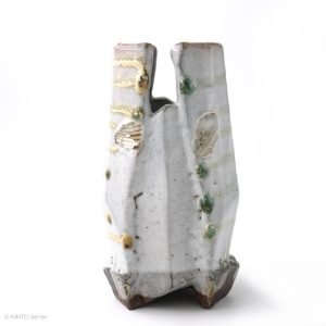 KSC351006 Baba Takashi Shino Vase front view