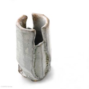 KSC351006 Baba Takashi Shino Vase back side