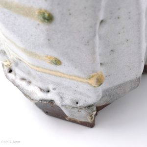 KSC351006 Baba Takashi Shino Vase bottom detail