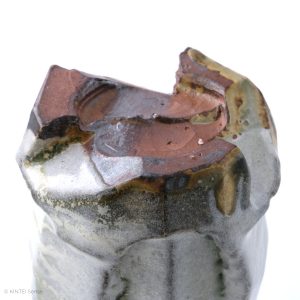 KSC351006 Baba Takashi Shino Vase propeller bottom detail