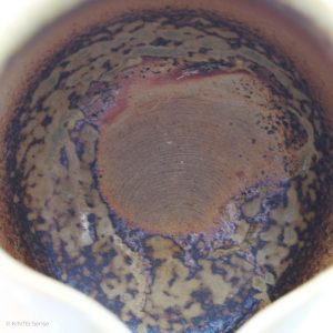 Ishida Kazuya Bizen Raho Spiral Kanne Pourer Inside