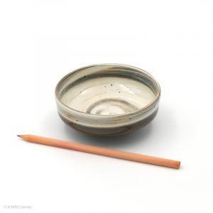 Ryuta Gama Nakazato Kenta Hakeme small bowl with scale Karatsu, Japan KINTEI Sense