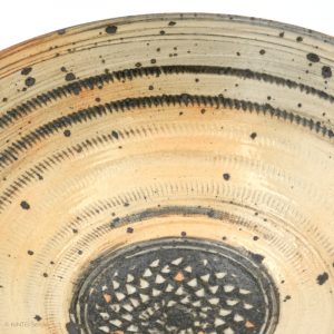 Schale Rand oben detail Ryuta Gama Große Mishima Schüssel Schale Nakazato Taki, Keramik, Karatsu, Japan KINTEI Sense