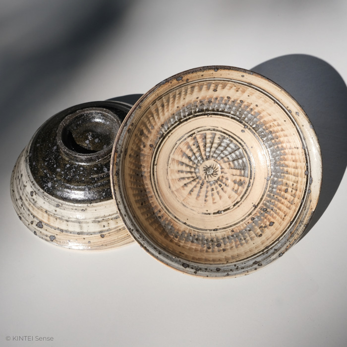 Karatsu Keramik Ryuta Gama Mishima Schalen KINTEI Sense