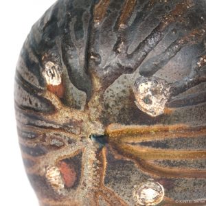 Rupert Grottenthaler Ofentränen Groß Ascheglasur Detail Ofenträne KINTEI Sense Japanische Keramik