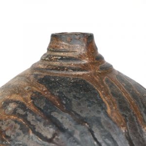 Rupert Grottenthaler Ofentränen Groß Ascheglasur Detail Öffnung profil KINTEI Sense Japanische Keramik