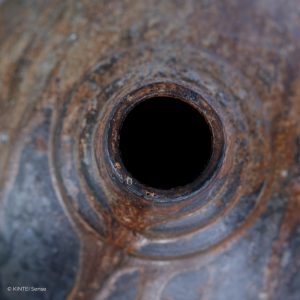 Rupert Grottenthaler Ofentränen Groß Ascheglasur Detail Öffnung KINTEI Sense Japanische Keramik