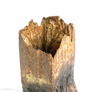 Rupert Grottenthaler Viereckige Glutrosen Vase DEtai von oben KINTEI Sense Japanische Keramik