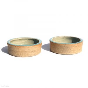 KŌBŌ DAIDAI Mikan Ashglaze Mukozuke Suzuki Takashi KINTEI Sense Japan, Ceramics Zwei Schalen, Profil