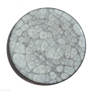 KSC141017 KŌBŌ DAIDAI Seladon Flacher Teller Suzuki Takashi, Nebukawa KINTEI Sense, Keramik, Japan Teller von oben