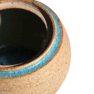 KSC161006 KŌBŌ DAIDAI Mikan Dose mit Deckel Suzuki Takashi, Nebukawa KINTEI Sense, Keramik, Japan Dosen Rand Detail