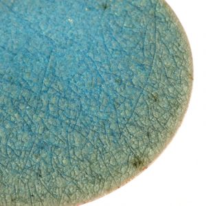 KSC141016 KŌBŌ DAIDAI Mikan Teller Suzuki Takashi, Nebukawa KINTEI Sense, Keramik, Japan Teller von oben, Detail, Glasurnuancen