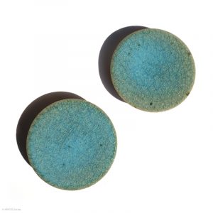 KSC141016 KŌBŌ DAIDAI Mikan Teller Suzuki Takashi, Nebukawa KINTEI Sense, Keramik, Japan 2 Teller, Diagonal nebeneinander, von oben