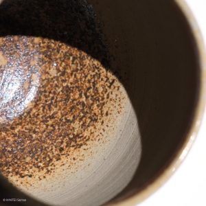 KSC111014 Ishida Kazuya Raho Spiral Becher C KINTEI Sense Detail Innen Schräg Bizen