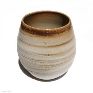KSC111014 Ishida Kazuya Raho Spiral Becher C KINTEI Sense Ansicht hinten Bizen