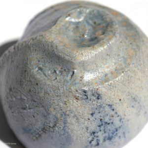 KSC111017 Ishida Kazuya Bizen Abyss Becher A KINTEI Sense Nahaufnahme Seite oben vom Boden