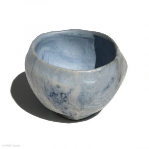 KSC111017 Ishida Kazuya Bizen Abyss Becher A KINTEI Sense Vollansicht vorne Seite