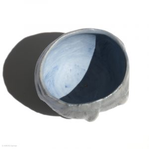 KSC111017 Ishida Kazuya Bizen Abyss Becher A KINTEI Sense Vollansicht oben mit Innenansicht