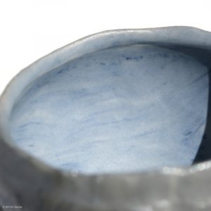 KSC111017 Ishida Kazuya Bizen Abyss Becher A KINTEI Sense Nahaufnahme oben mit Innenansicht