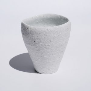 KSC111019 Ishida Kazuya Bizen Porzellan Becher KINTEI Sense volle Ansicht hinten