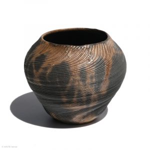 KSC161013 ISHIDA Kazuya Hidasuki Schale KINTEI Sense Bizen Japan Vordere Vollansicht