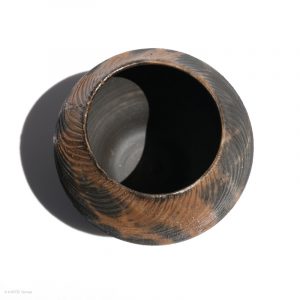 KSC161013 ISHIDA Kazuya Hidasuki Schale KINTEI Sense Bizen Japan Vollansicht oben