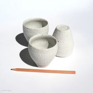 KSC111023 Ishida Kazuya Kleiner Bizen Porzellan Becher KINTEI Sense Japanische Keramik Porzellan Wildes Porzellan Tee Schale Becher Maßstab