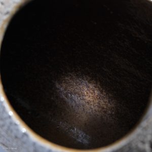 KSC351014 Ishida Kazuya Raho Skulptur Bizen Keramik KINTEI Sense Unglasiertes Gefäß Innen