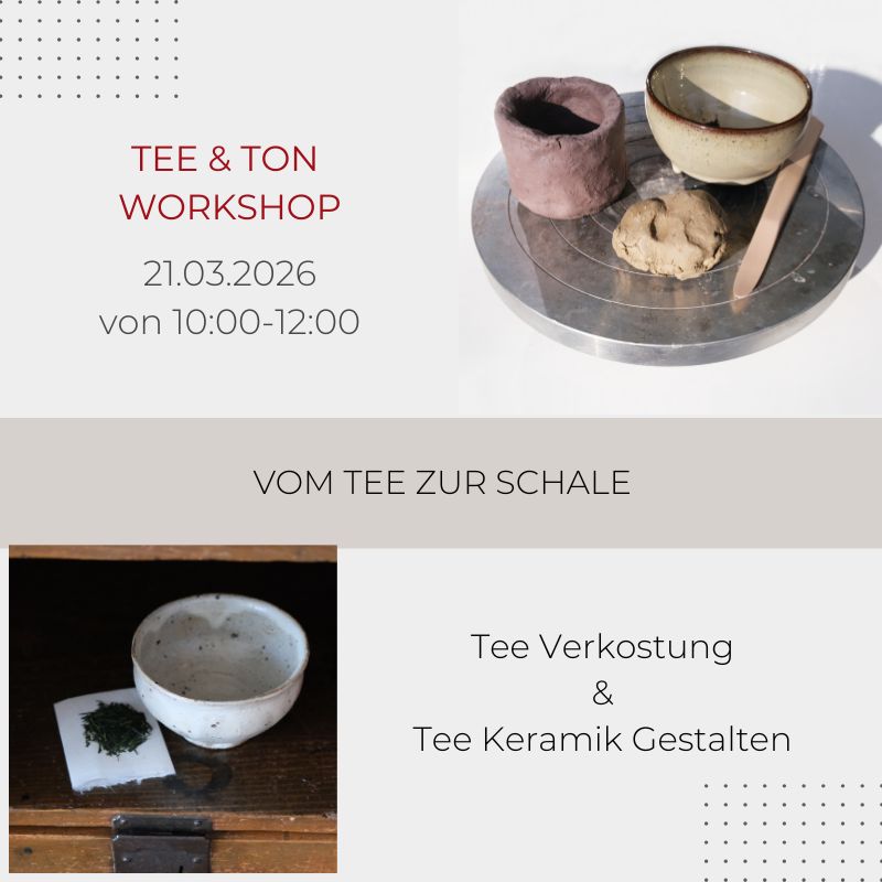 KINTEI Sense Tee Workshop TEe Tasting Tee Schale Keramik Schaffen