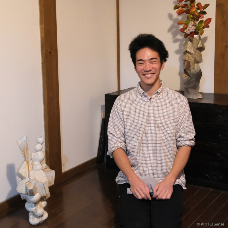 KINTEI Sense TAO Akira Shigaraki Japan Keramik Skulpturen Portrait