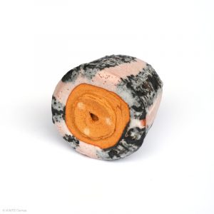 HAYASHI Yuka KINTEI Sense Galerie Shino Keramik Japan Mino Teekeramik Teezeremonie Matcha-schale Chawan Matcha Rosa und graue Schale Fuß