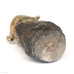 Tanimoto Takashi Mita Gama Iga Japan KINTEI Sense Keramik Kunst Handwerkskunst Kunsthandwerk Teekeramik Teezeremonie Holzbrand Anagama Iga Hanaire mit Ohren Ikebana Vase Tokoma Vase Fuß
