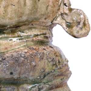 Tanimoto Takashi Mita Gama Iga Japan KINTEI Sense Keramik Kunst Handwerkskunst Kunsthandwerk Teekeramik Teezeremonie Holzbrand Anagama Iga Hanaire mit Ohren Ikebana Vase Tokoma Detail Ohren