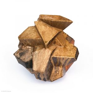 KINTEI Sense TAO Akira, Shigaraki, Japan Sitting Objet, Objekt, Vase, Skulptur Holzbrand, Ascheanflug, geometrische Form Profil seite links
