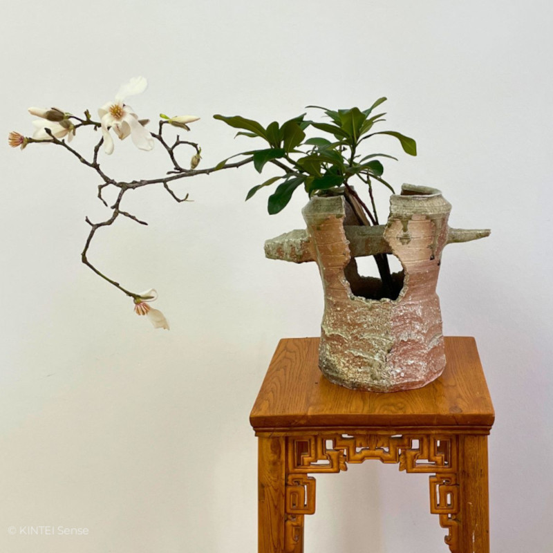 KINTEI Sense Ausstellung Do der Weg des Tons Ausstellung Sawa Katsunori Pail