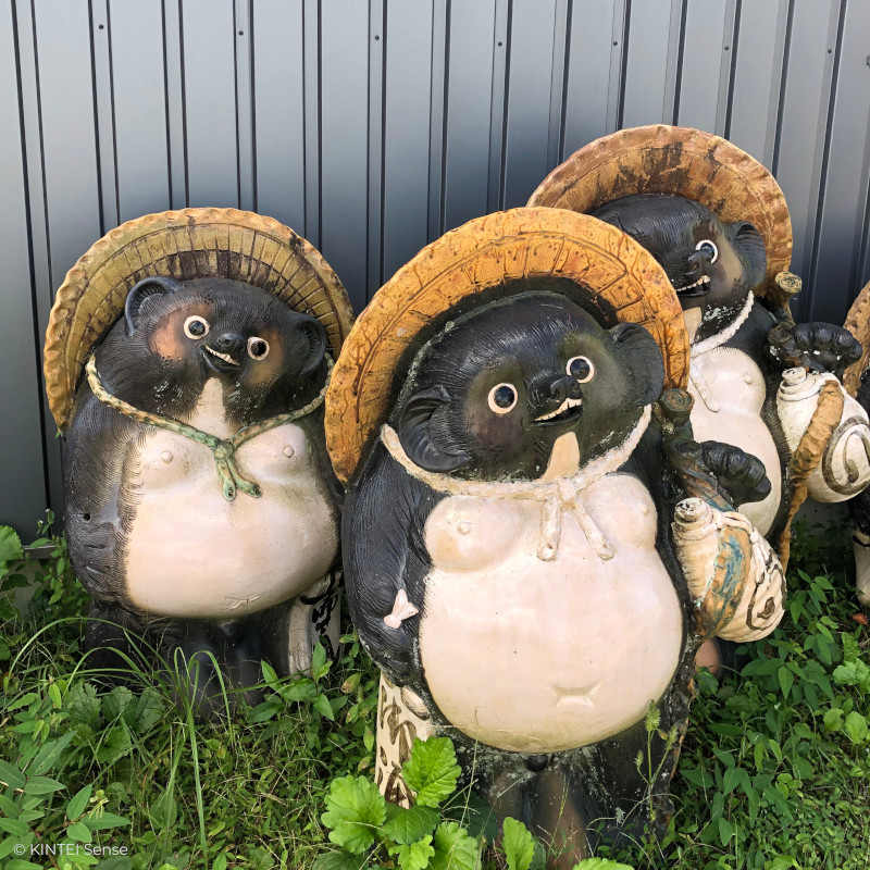 KINTEI Sense Keramik Galerie Shigaraki Keramik Tanuki
