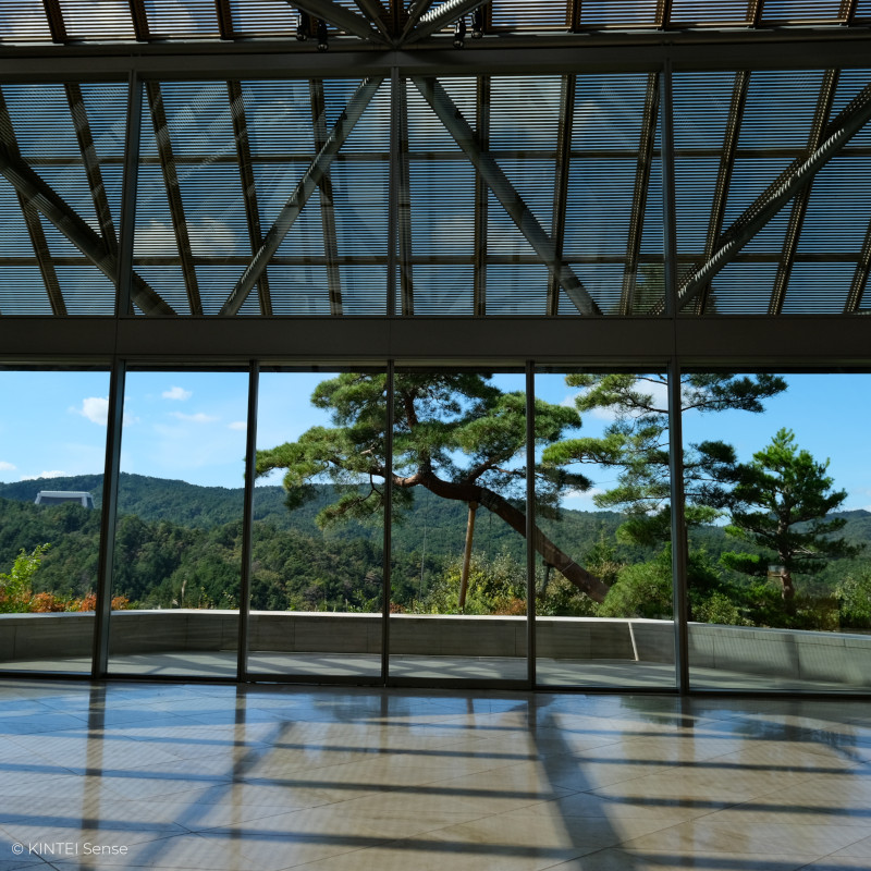 KINTEI Sense Keramik Galerie Shigaraki Keramik Miho Museum Sicht
