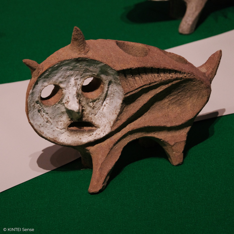 KINTEI Sense Keramik Galerie Shigaraki Keramik Okamoto Taro Skultpur